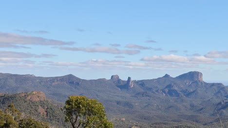 time-lapse video of a mountain range over nine seconds