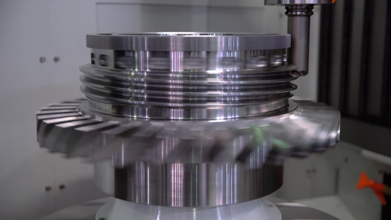 금속 가공 cnc 밀링 머신.