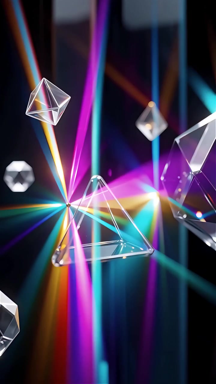 Sfondo Animato Astratto con Gradiente Colorato 4K