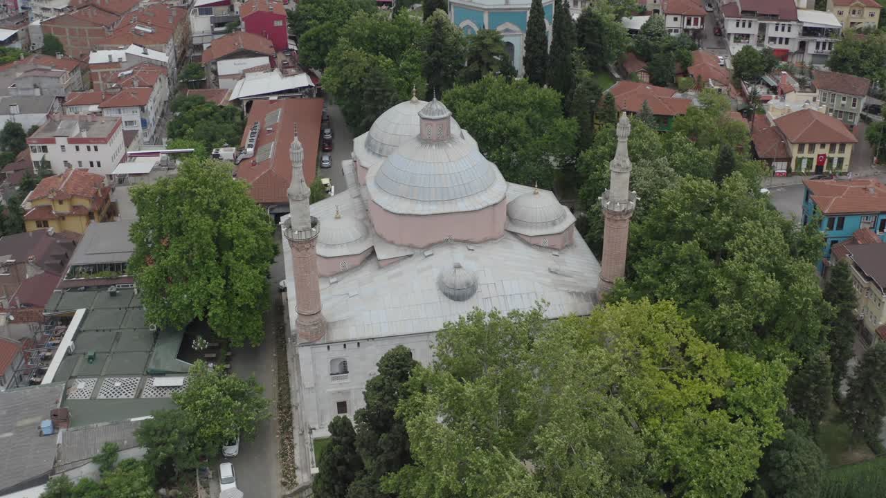 mezquita verde en bursa, turquía. construida en el siglo xiv.