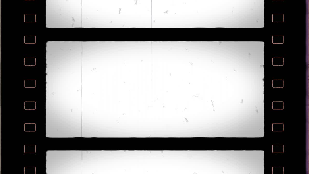 70mm 필름 프레임 4k 스프로켓 구과 소음, 먼지, 머리카락, 걱거리