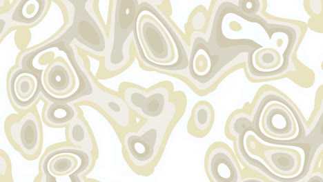 animación abstracta de formas orgánicas grises que se mueven sobre un fondo blanco. fondo animado en bucle, papel tapiz.