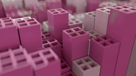 Abstract 3d Cubes.