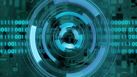 animation of scope scanning over binary coding