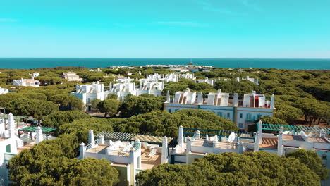 luxury architectural villas at praia verde island in algarve, portugal