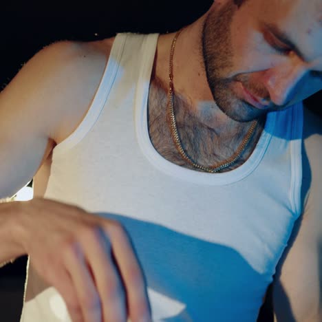 drug trafficker is packing drugs into suitcase. close-up. drug addiction. criminal business
