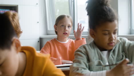 student at the classroom.