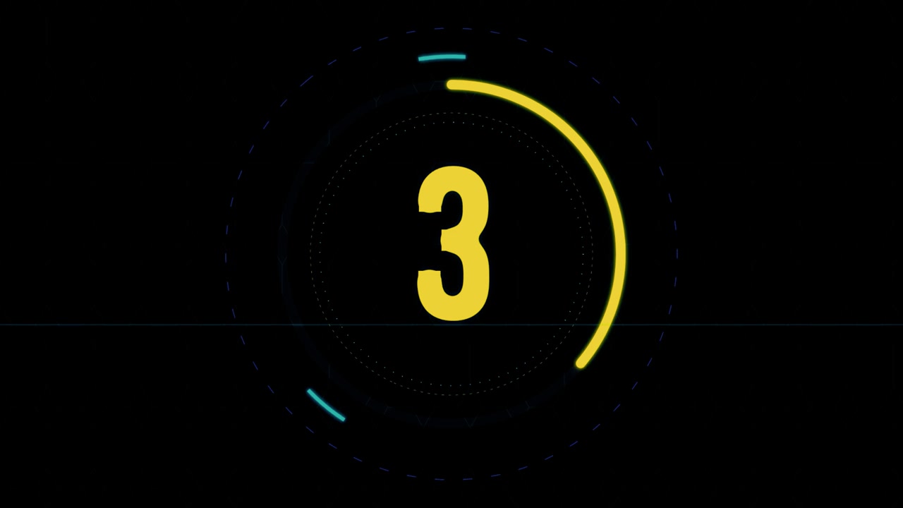 Timer Digitale Conto alla Rovescia con Indicatore di Progresso Circolare