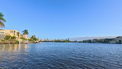 scenic river cruise through gold coast canals