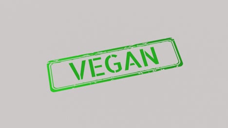 Veganer-Stempel