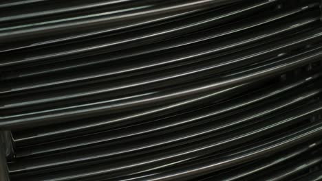 abstract background of steel pipes