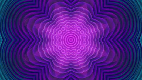 purple vj loop of animated hypnotic patterns