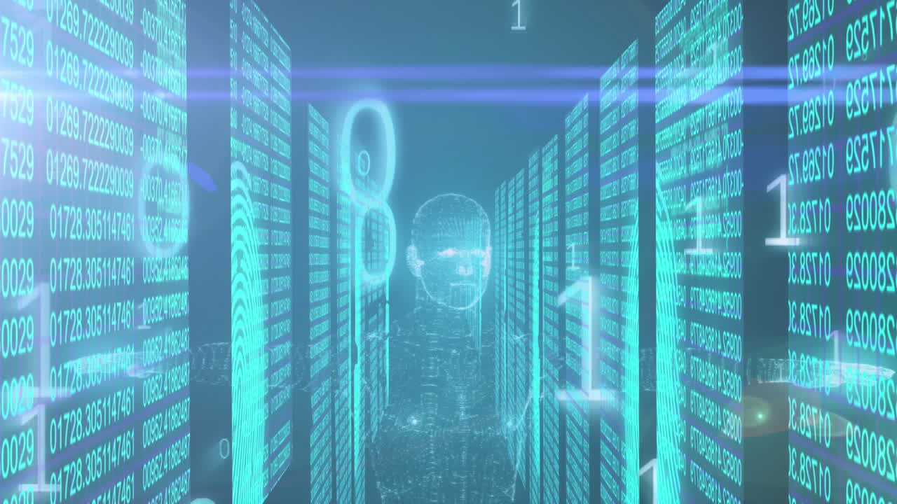 3D human body model spinning against data processing