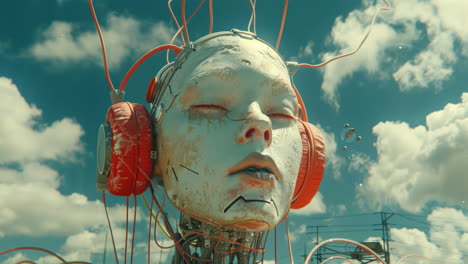 ancient-stone-heads-in-dystopian-desert-setting-wearing-headphones-made-with-generative-art