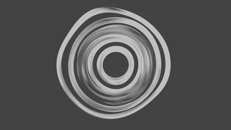 abstract circular pattern greyscale