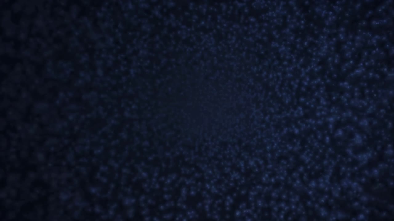 pequeñas partículas se reúnen, formando un fascinante túnel a través del vasto vacío cósmico, evocando una sensación de asombro y asombro a medida que el espectador es atraído a la extensión infinita