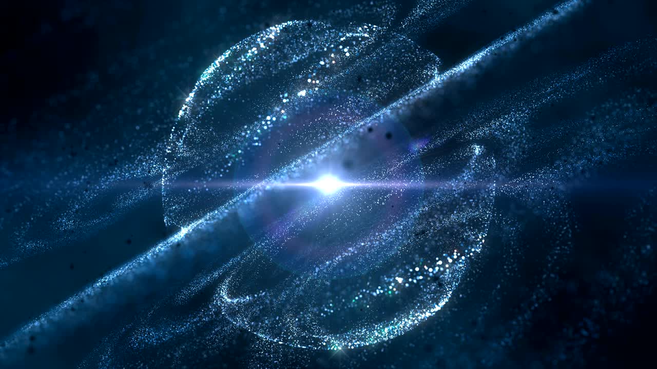 la lenta rotación de la galaxia alrededor de su eje.