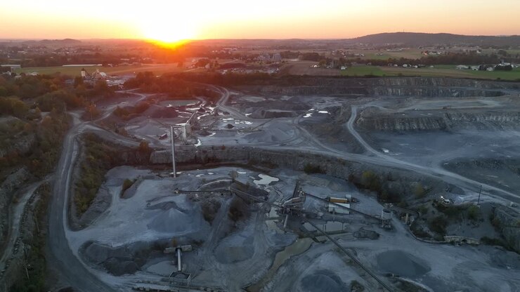 Strip mine in USA