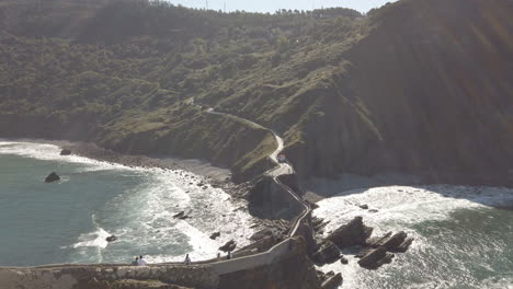 gaztelugatxe island coastline