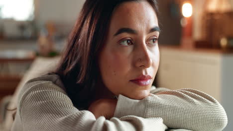 thoughtful woman