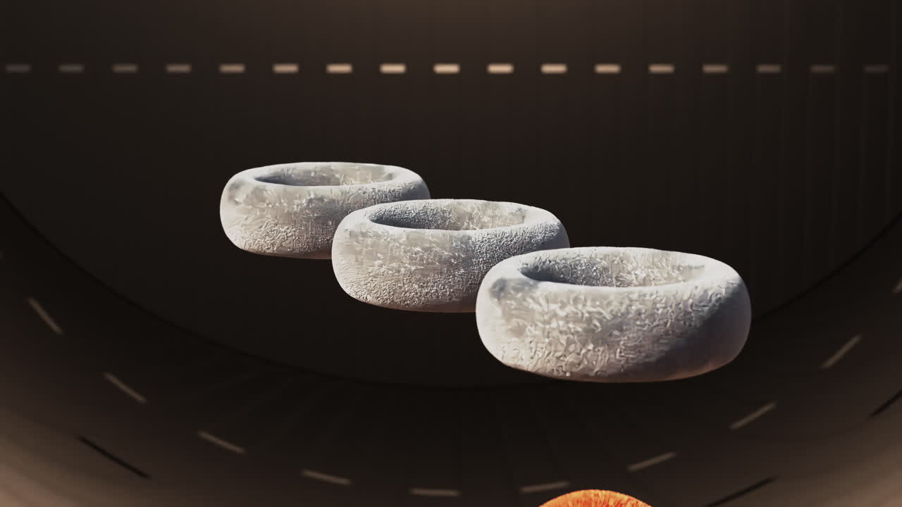 Colored balls with ripples dropping on abstract background