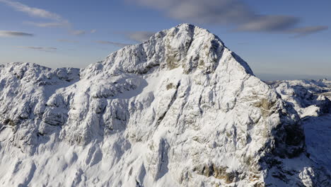 snowy mountain peak