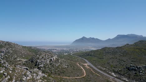 vista de noordhoek desde glencairn express way