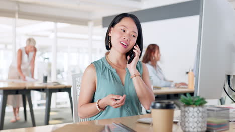 Business-woman,-phone-call