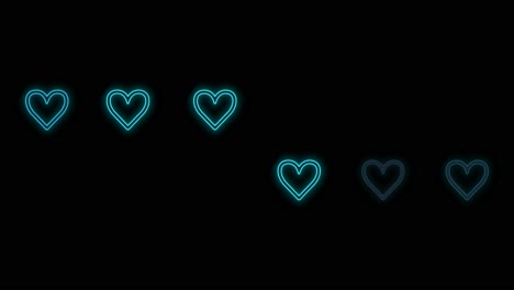 Blue-hearts-pattern-with-neon