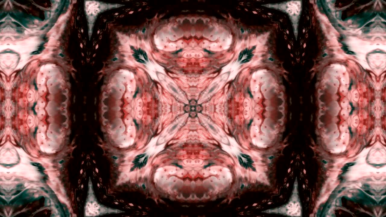movimiento de fondo de kaleidoscopio abstractamente colorido