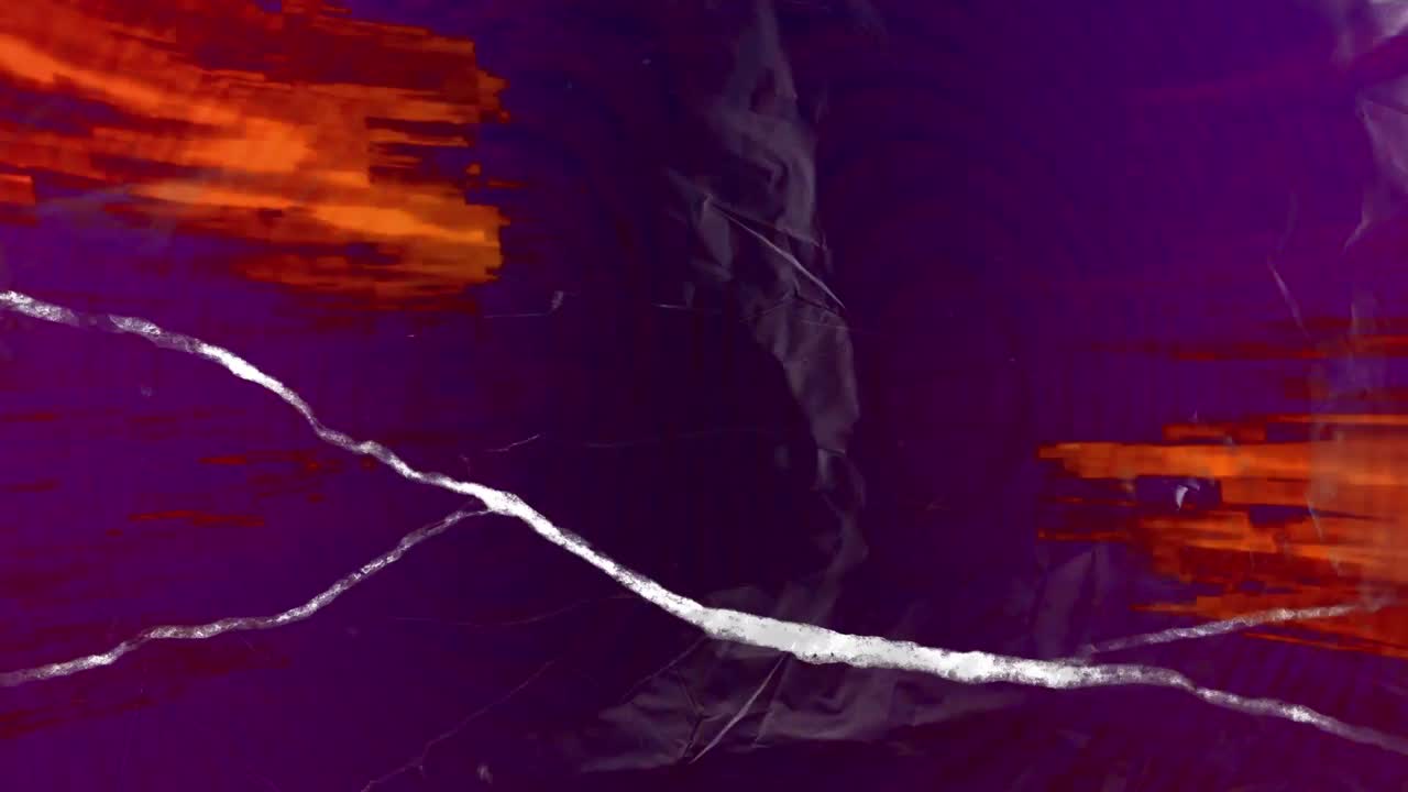 relámpago blanco parpadeando sobre luces rojas en un fondo oscuro