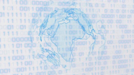 Animación-Del-Procesamiento-De-Datos-Sobre-El-Mundo