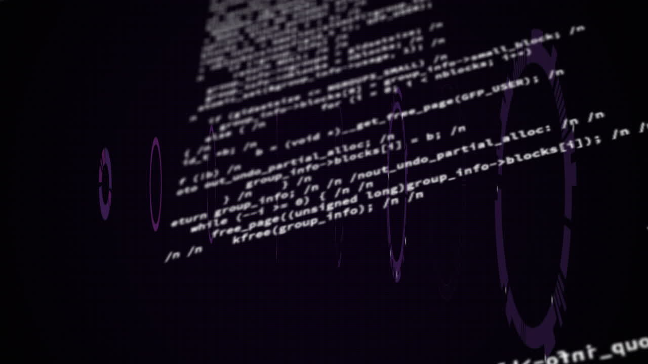 Animation of data processing over scopes scanning