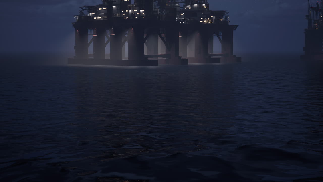 Close up of futuristic habitat structures for Mars settlers to sleep at night