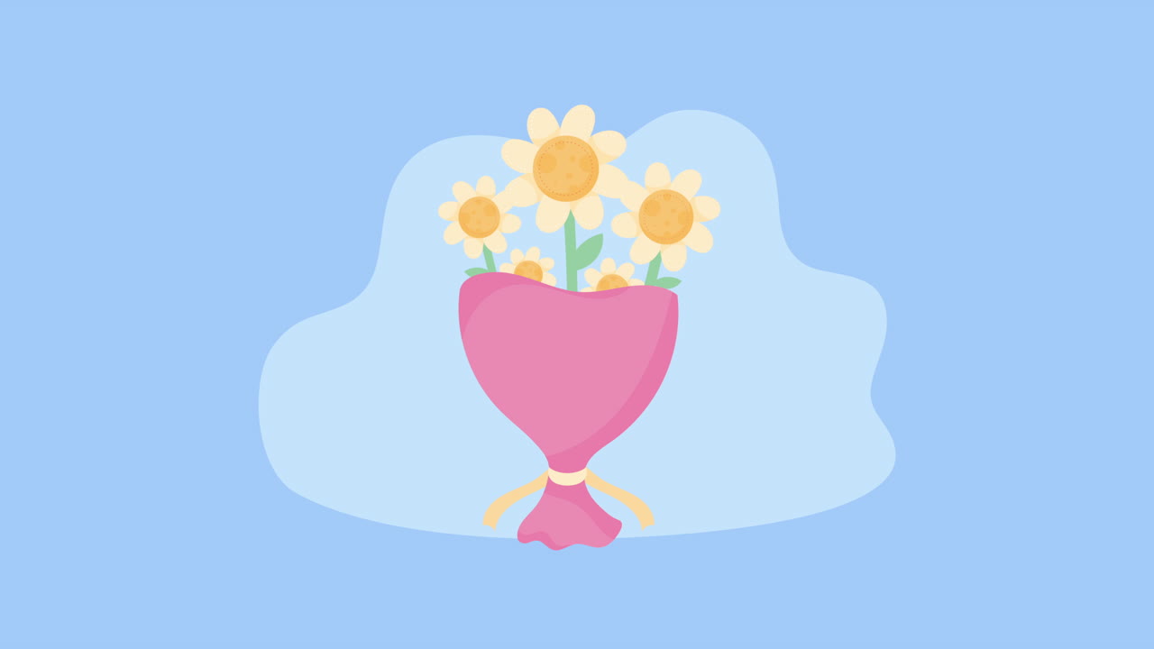 분홍색으로 포장 된 꽃 꽃받침