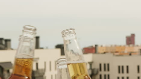 Cheers on a Rooftop