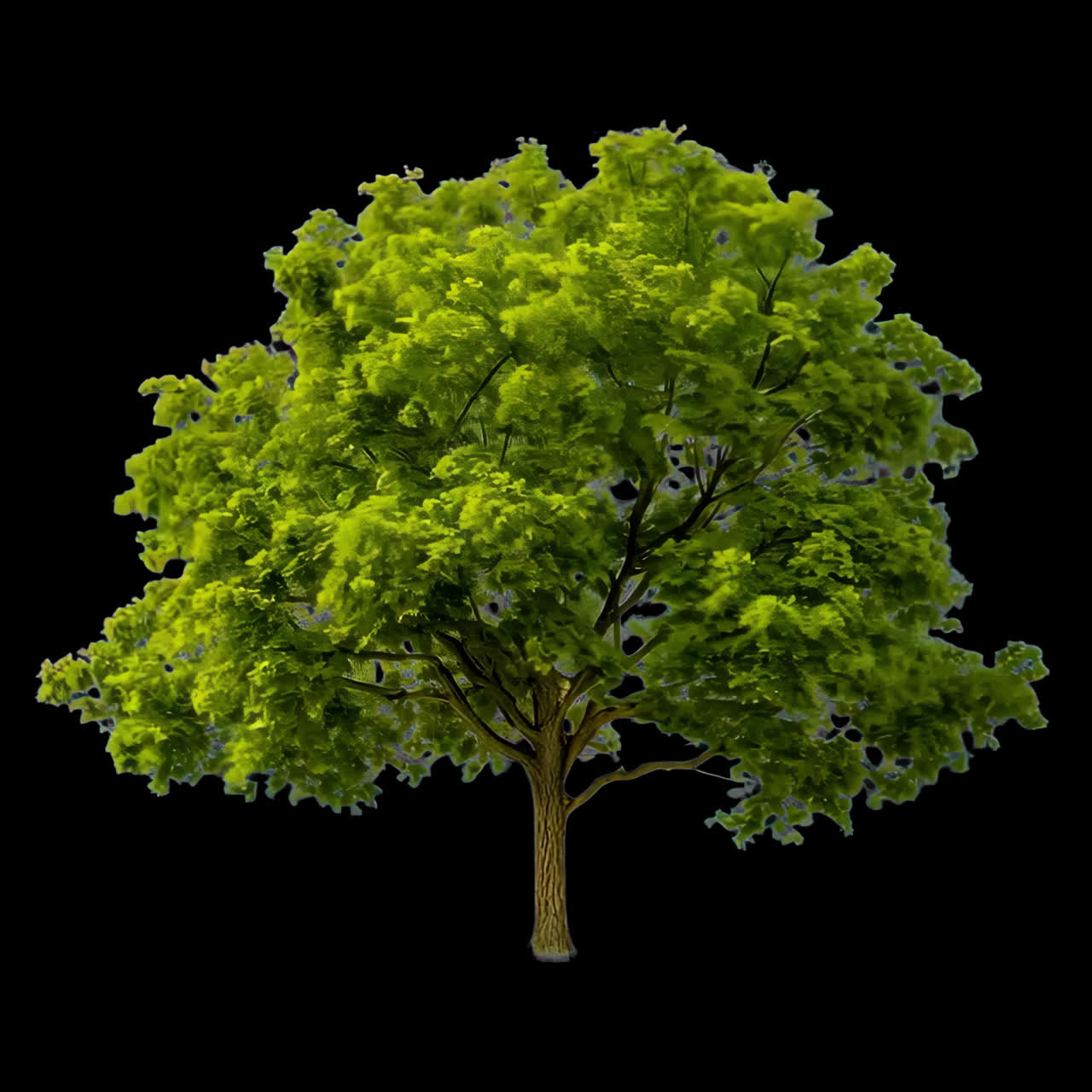 A Tree with Green Foliage