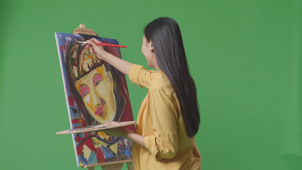 초상화를 그리는 여자