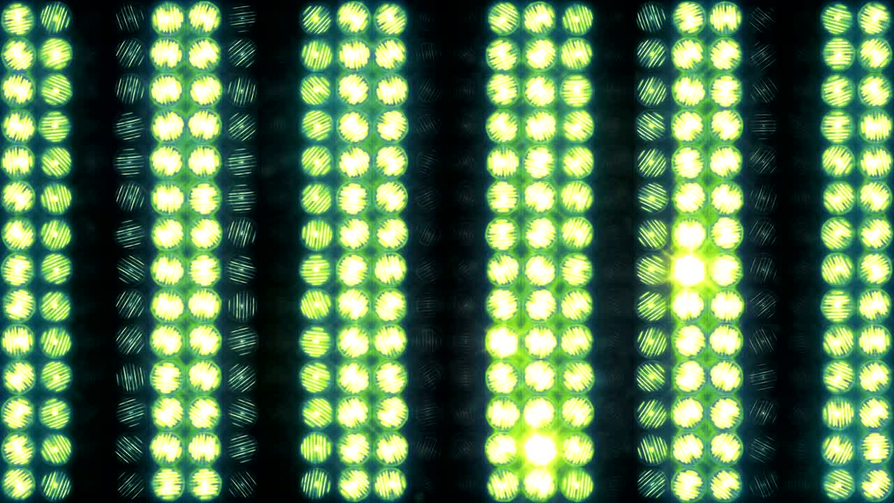 Wall of light with running horizontal stripes, loop