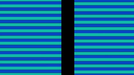 animation consisting of intersected colored stripes.