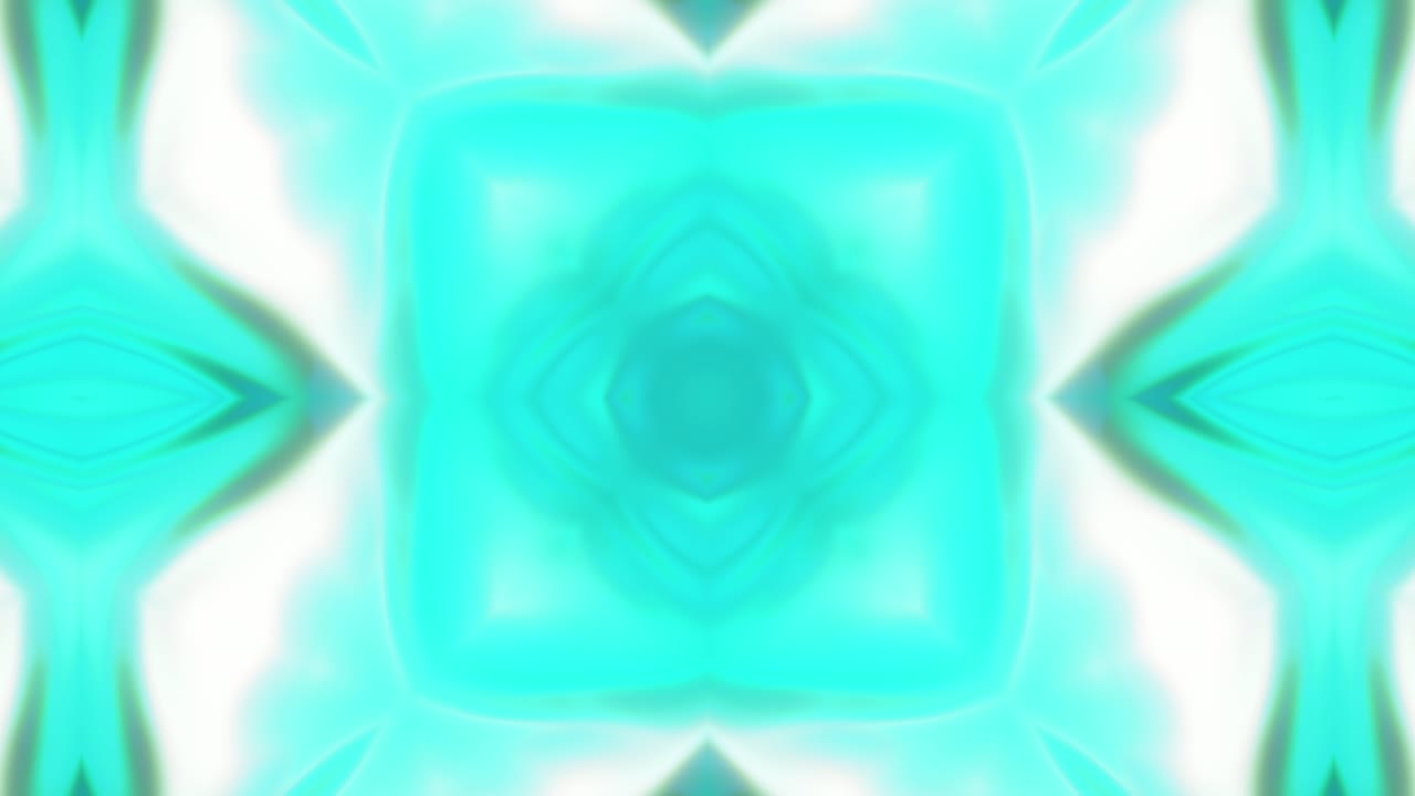 배경 을 위한  ⁇ 색 과 파란색 칼레이도스코프 루프 애니메이션