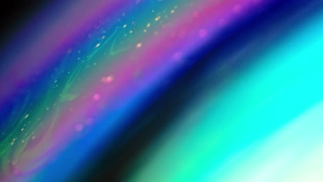 fluid motion of colorful soap bubbles in macro view