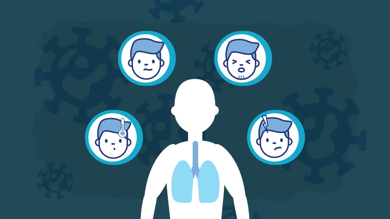 질병 증상 및 호흡기 문제