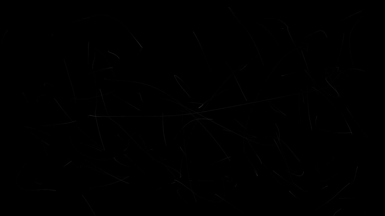 animación de pequeños arañazos blancos