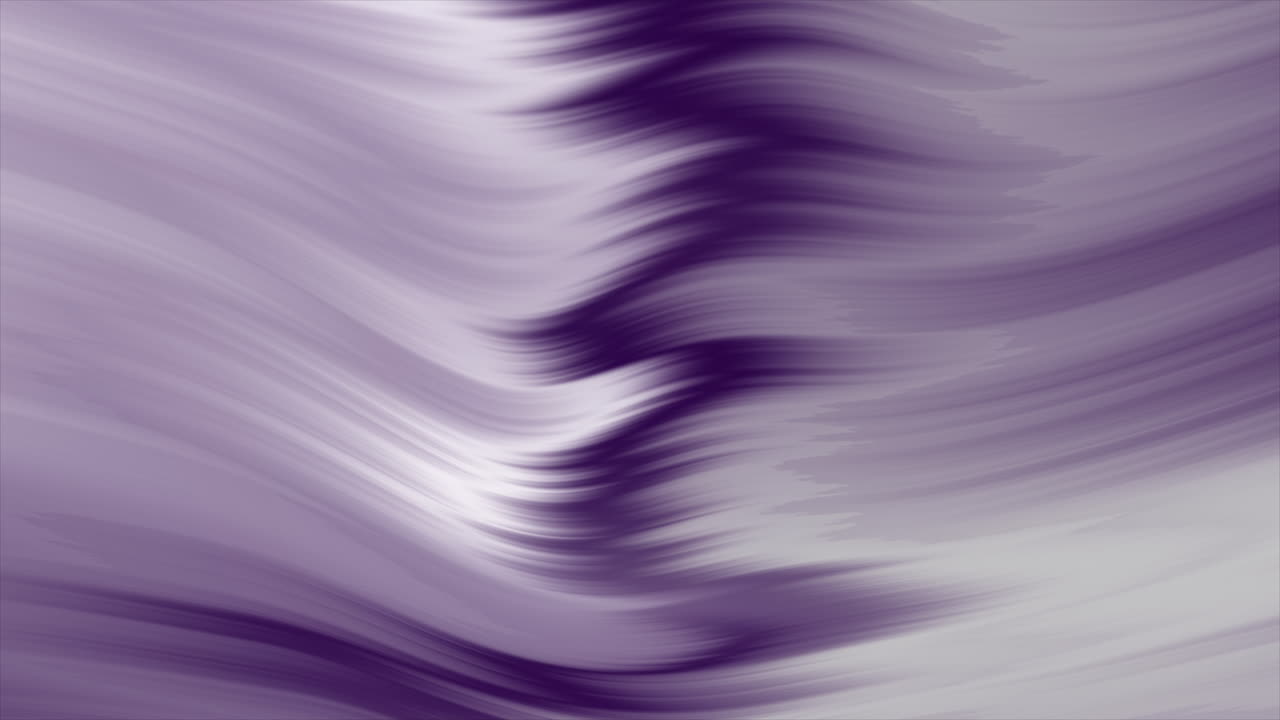 Abstract Flowing Purple and White Wavy Lines Background