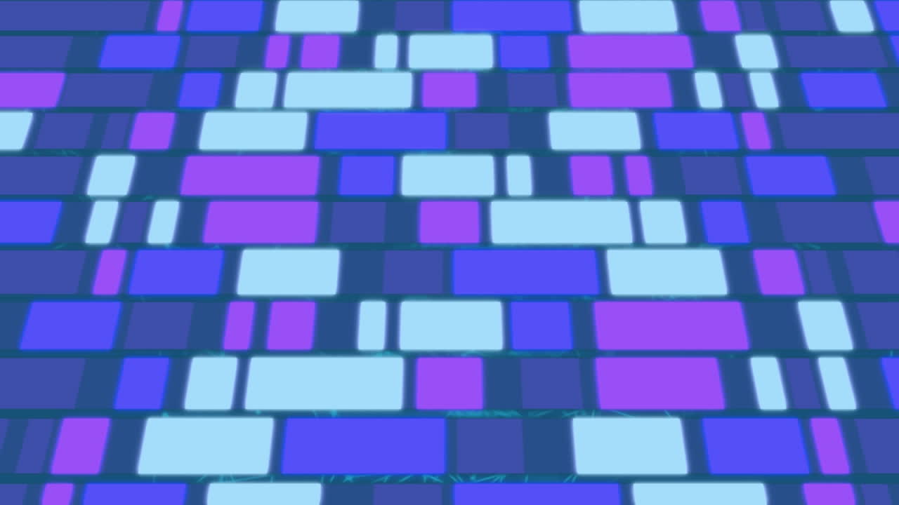 Animation of thunder flashes over abstract shape background