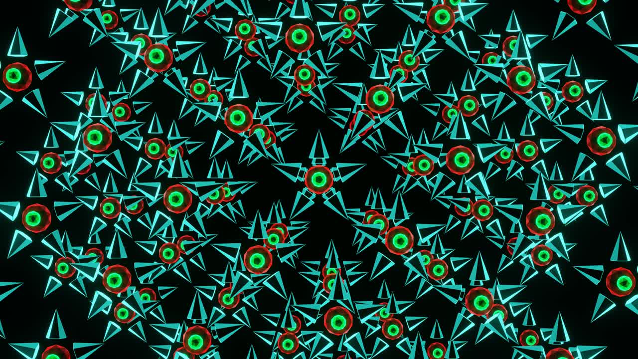 estrellas pulsantes de fondo abstracto