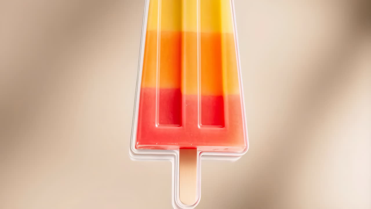 Colorful Layered Popsicle