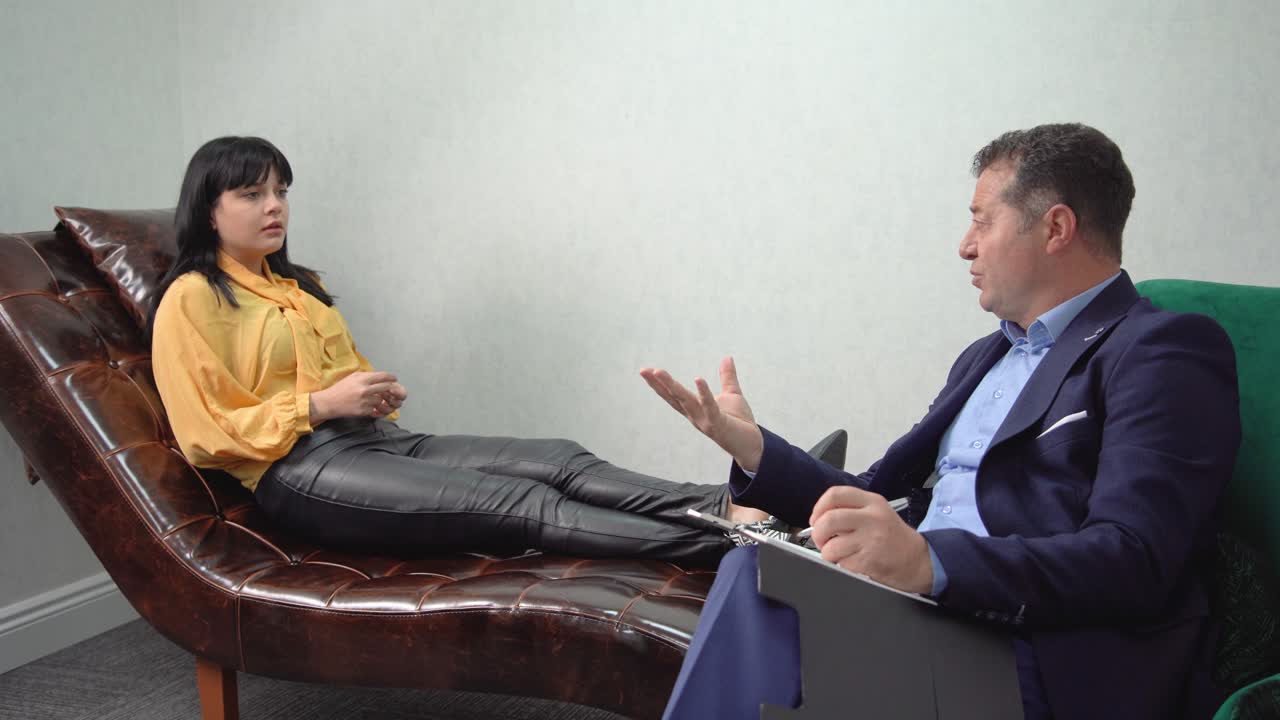 el paciente de la terapia del médico.