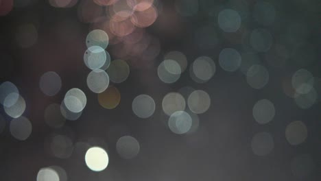 night city lights from a rainy window